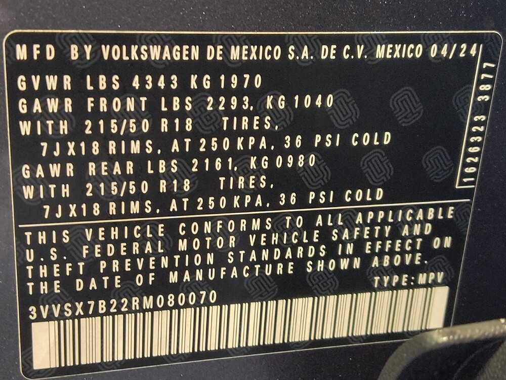 2024 Volkswagen Taos in Live Oak, TX 78233 - 18104949 33