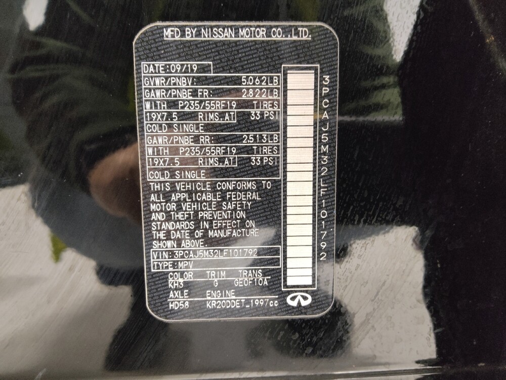 2020 INFINITI QX50 in Columbus, OH 43231 - 18104960 33