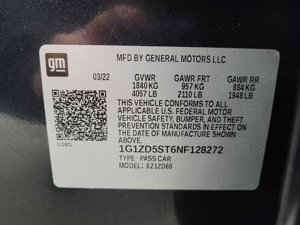 2022 Chevrolet Malibu in Columbus, OH 43228 - 18104961 33