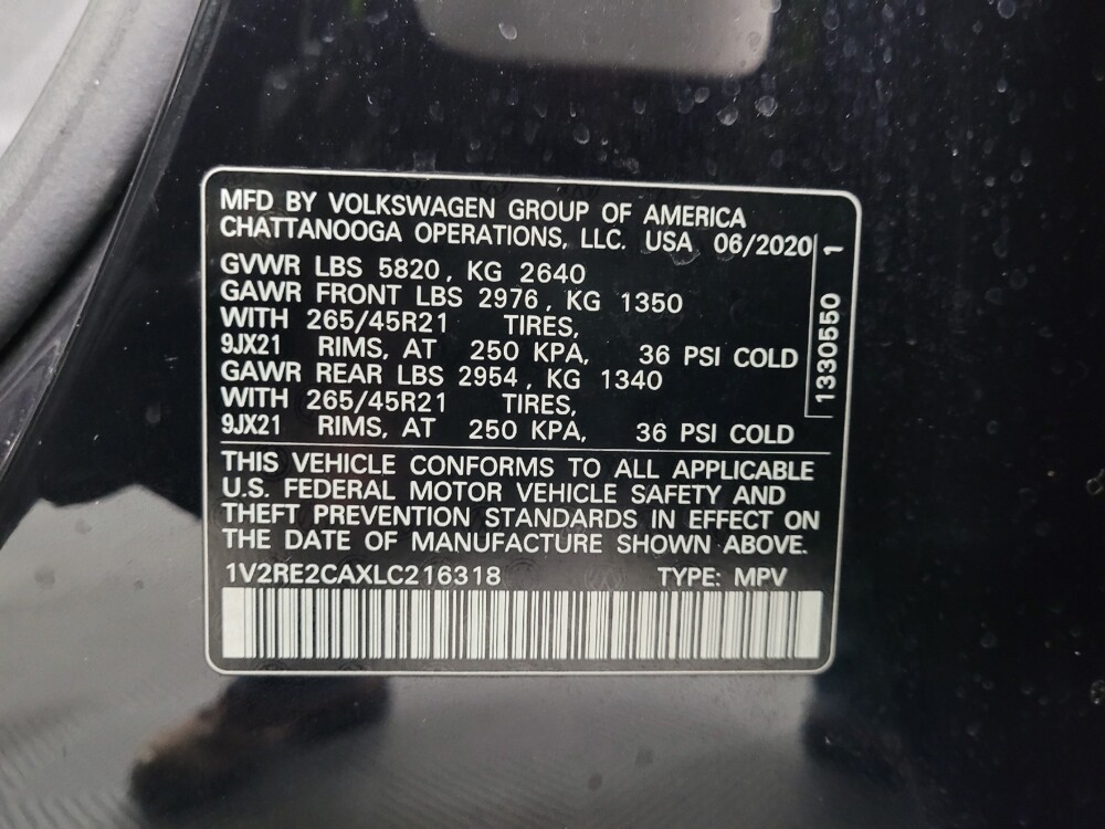 2020 Volkswagen Atlas in Langhorne, PA 19047 - 18104999 33