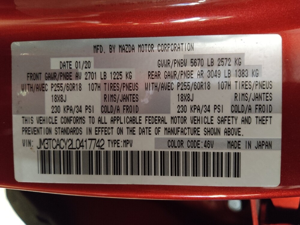 2020 MAZDA CX-9 in Mobile, AL 36606 - 18105035 33