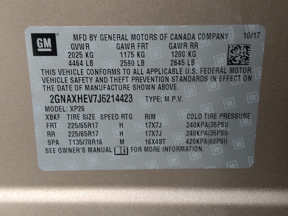 2018 Chevrolet Equinox in Cincinnati, OH 45255 - 18105044 33