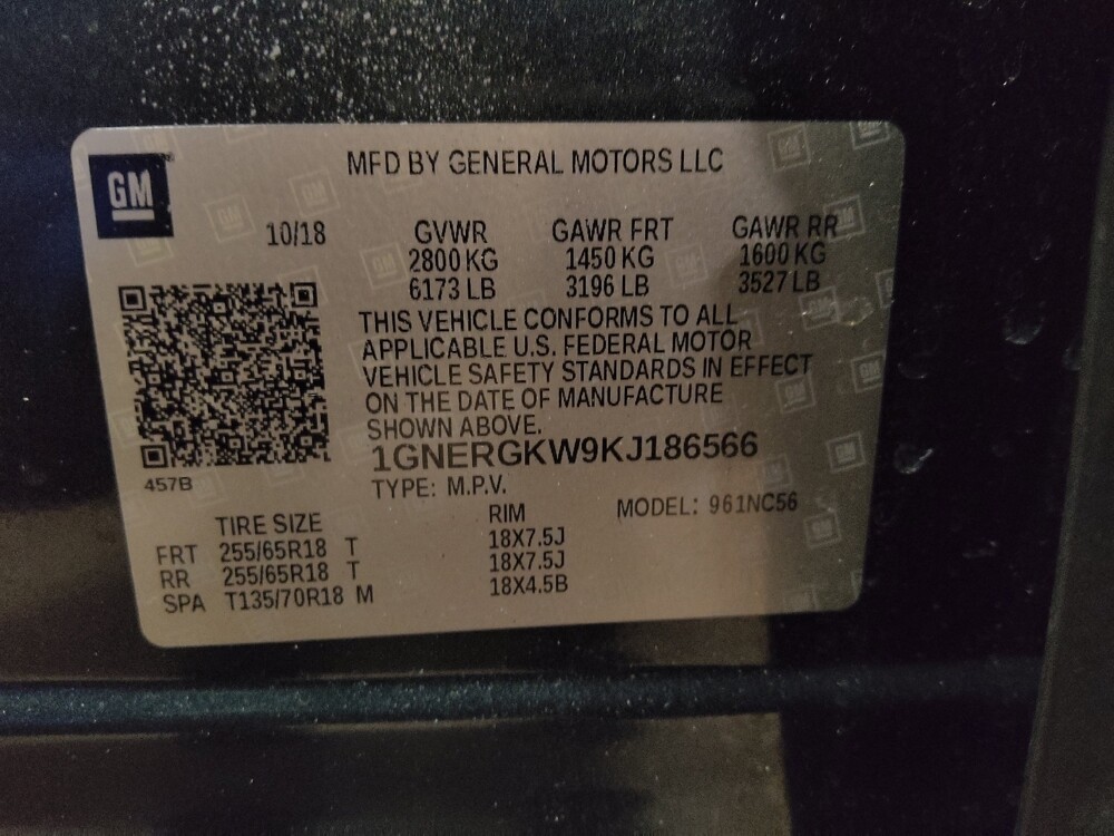 2019 Chevrolet Traverse in Jacksonville, FL 32210 - 18105049 33