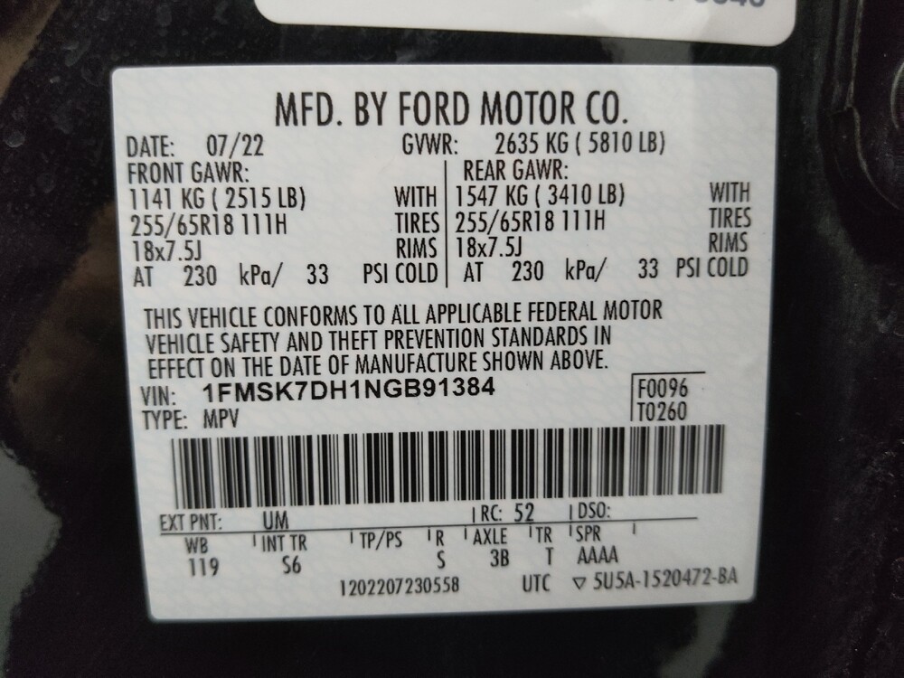 2022 Ford Explorer in Independence, MO 64055 - 18105097 33