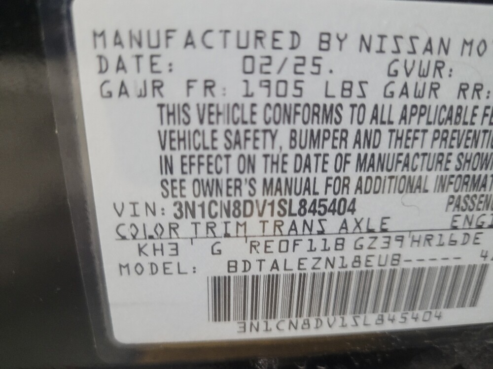 2025 Nissan Versa in Stone Mountain, GA 30083 - 18105118 33