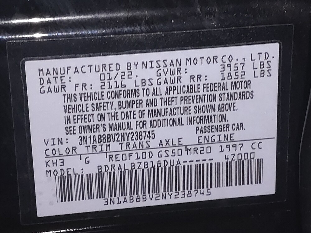 2022 Nissan Sentra in Fort Worth, TX 76116 - 18105128 33