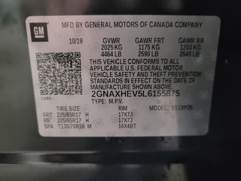 2020 Chevrolet Equinox in Pittsburgh, PA 15237 - 18105139 33