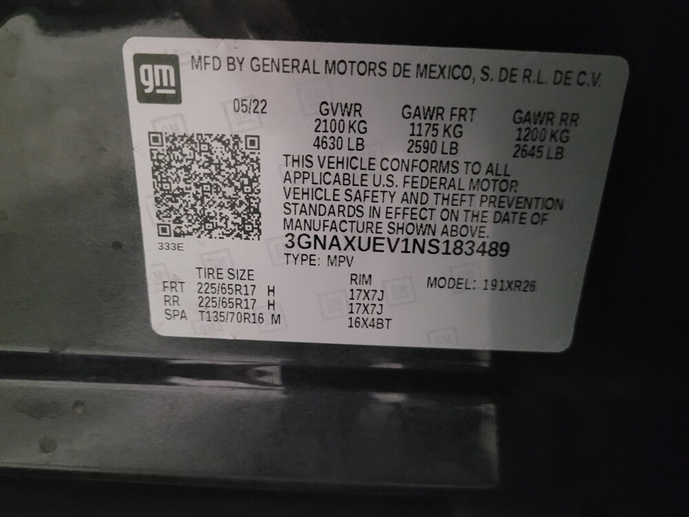 2022 Chevrolet Equinox in Pittsburgh, PA 15237 - 18105147 33