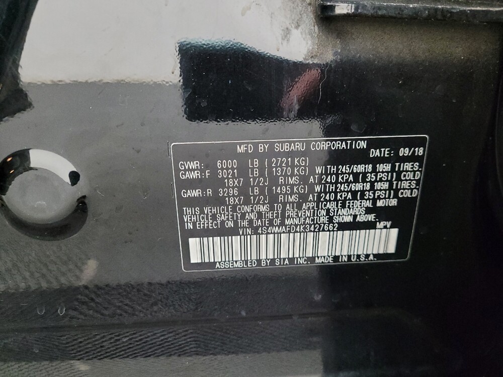 2019 Subaru Ascent in Langhorne, PA 19047 - 18105166 33