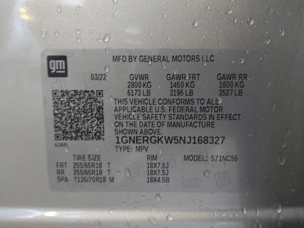 2022 Chevrolet Traverse in Lakeland, FL 33815 - 18105205 33