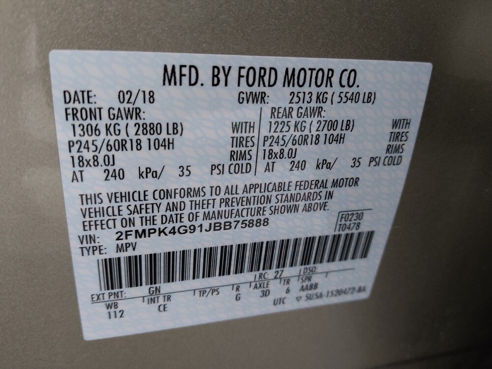 2018 Ford Edge in St. Louis, MO 63125 - 18105225 33