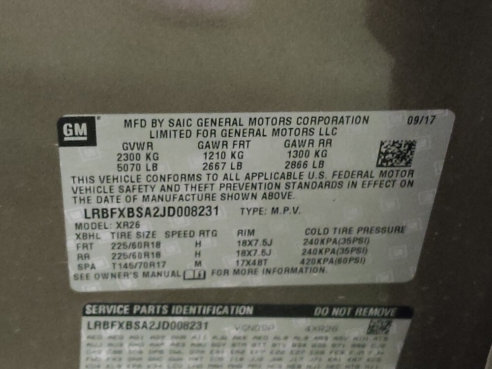 2018 Buick Envision in Round Rock, TX 78664 - 18105242 33