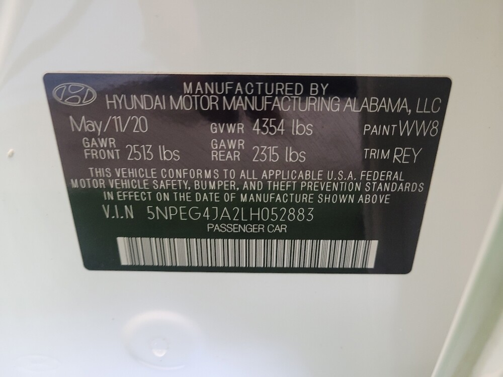 2020 Hyundai Sonata in Columbus, OH 43228 - 18105261 33