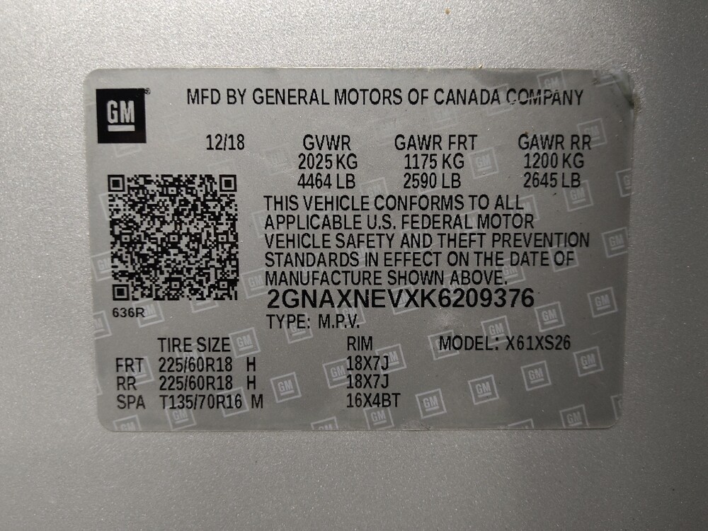 2019 Chevrolet Equinox in Morrow, GA 30260 - 18105270 33