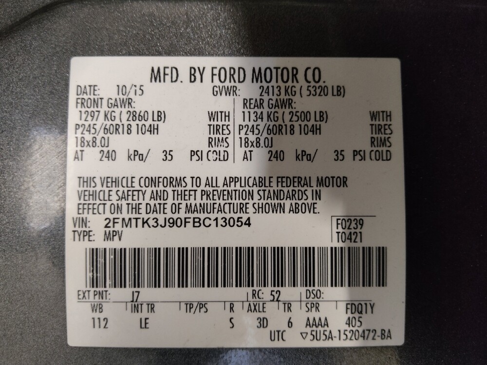 2015 Ford Edge in Sanford, FL 32773 - 18105314 33