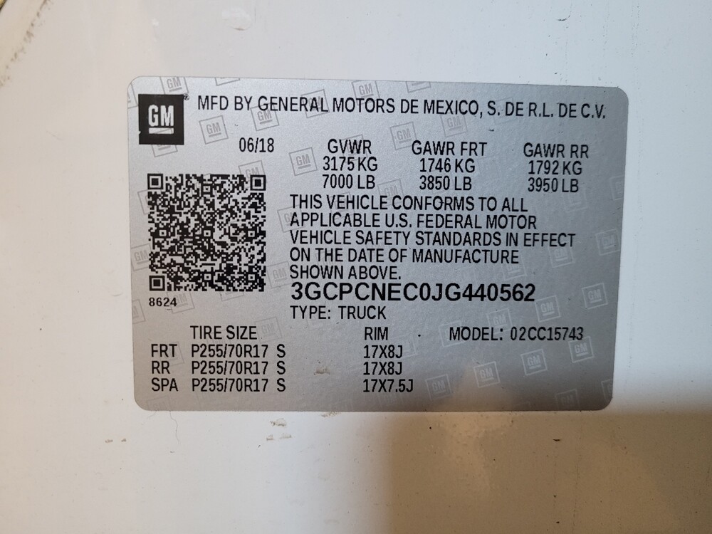 2018 Chevrolet Silverado 1500 in Sanford, FL 32773 - 18105315 33