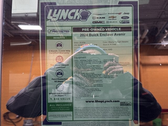 2024 Buick Enclave in Burlington, WI 53105 - 18105377 46