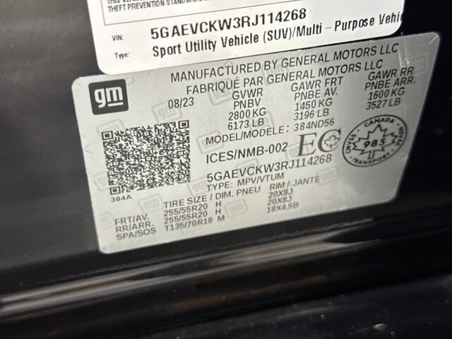 2024 Buick Enclave in Burlington, WI 53105 - 18105377 45