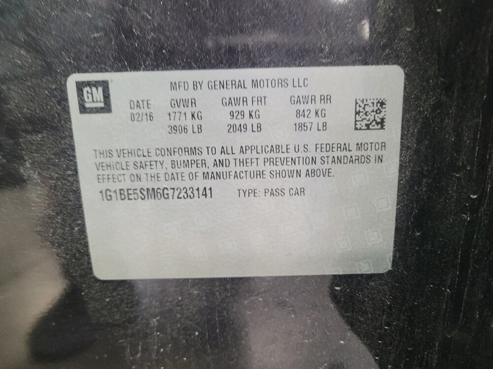 2016 Chevrolet Cruze in Bakersfield, CA 93309 - 18105423 33