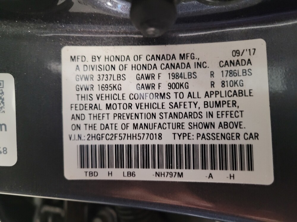 2017 Honda Civic in Torrance, CA 90504 - 18105430 33