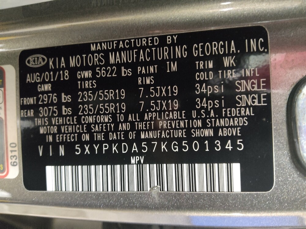 2019 Kia Sorento in Stone Mountain, GA 30083 - 18105436 33