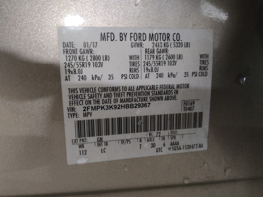 2017 Ford Edge in Stone Mountain, GA 30083 - 18105444 33