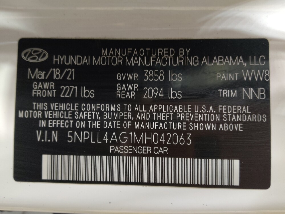 2021 Hyundai Elantra in Gastonia, NC 28056 - 18105471 33