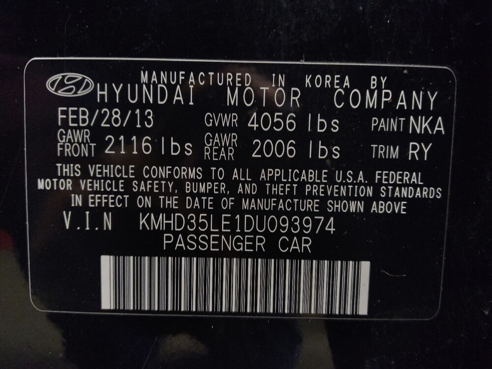 2013 Hyundai Elantra in Glendale, AZ 85301 - 18105489 33