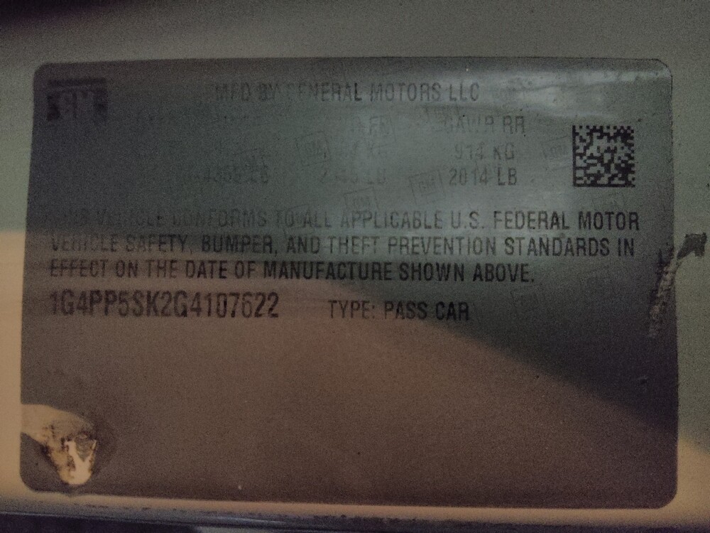 2016 Buick Verano in Tampa, FL 33612 - 18105506 33