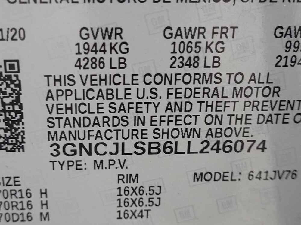 2020 Chevrolet Trax in Las Vegas, NV 89104 - 18105512 33