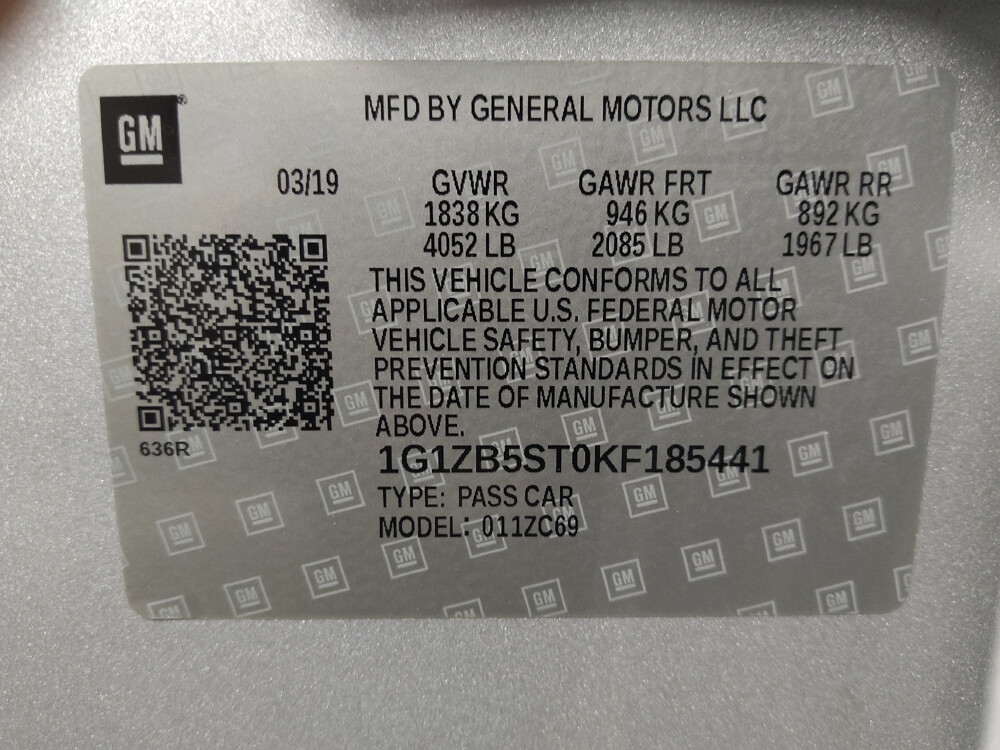 2019 Chevrolet Malibu in Conway, SC 29526 - 18105514 33