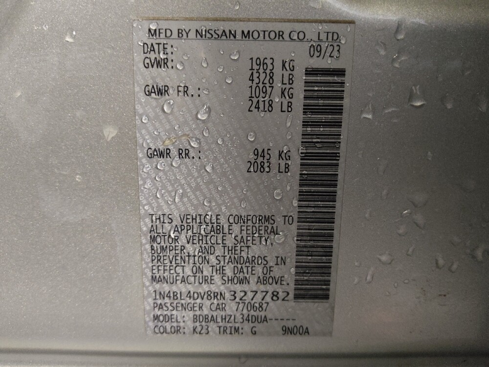 2024 Nissan Altima in Gastonia, NC 28056 - 18105545 33