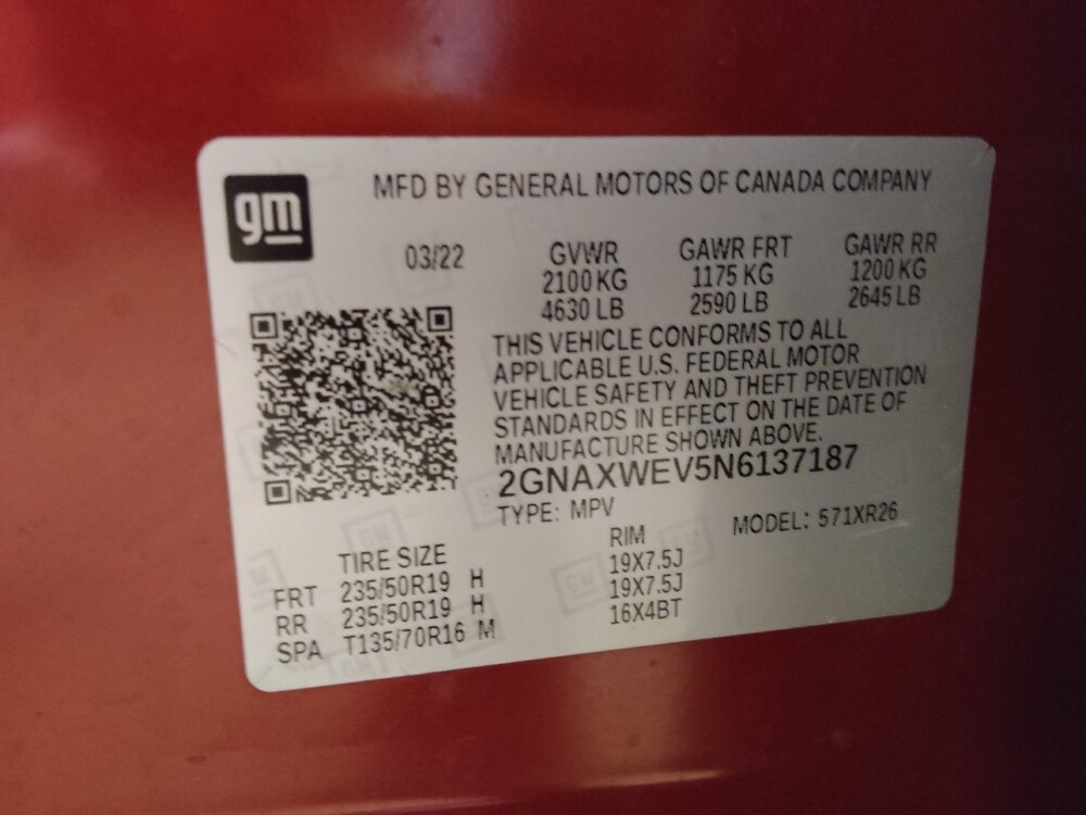 2022 Chevrolet Equinox in Gastonia, NC 28056 - 18105560 33