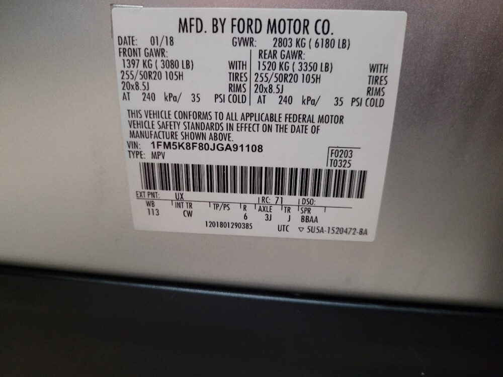 2018 Ford Explorer in Williamstown, NJ 8094 - 18105609 33