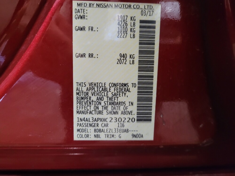 2017 Nissan Altima in Chesapeake, VA 23320 - 18105620 33