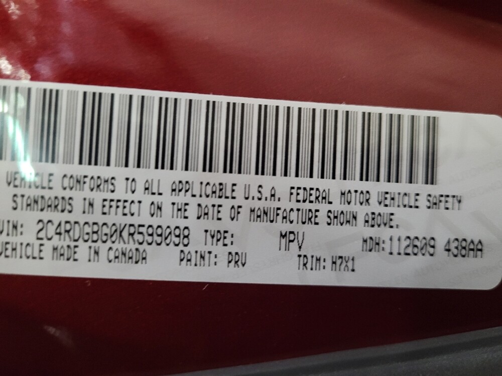 2019 Dodge Grand Caravan in Williamstown, NJ 8094 - 18105623 33