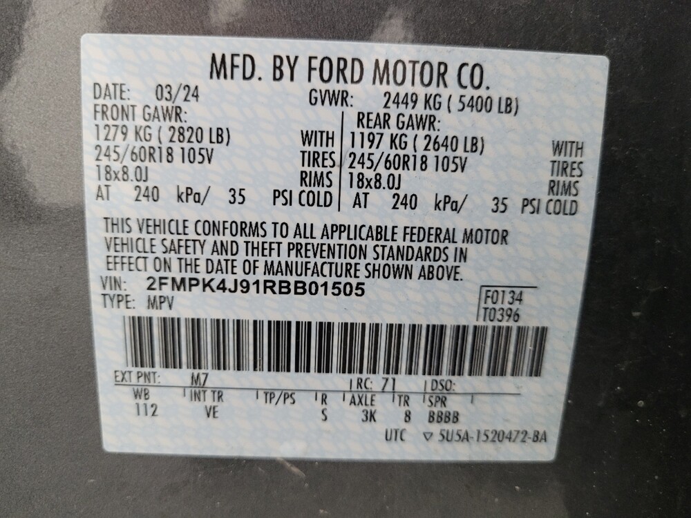 2024 Ford Edge in Midlothian, IL 60445 - 18105627 33