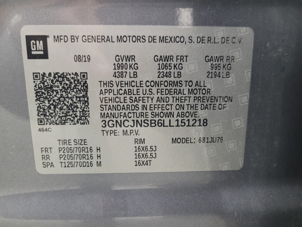 2020 Chevrolet Trax in St. Louis, MO 63125 - 18105637 33