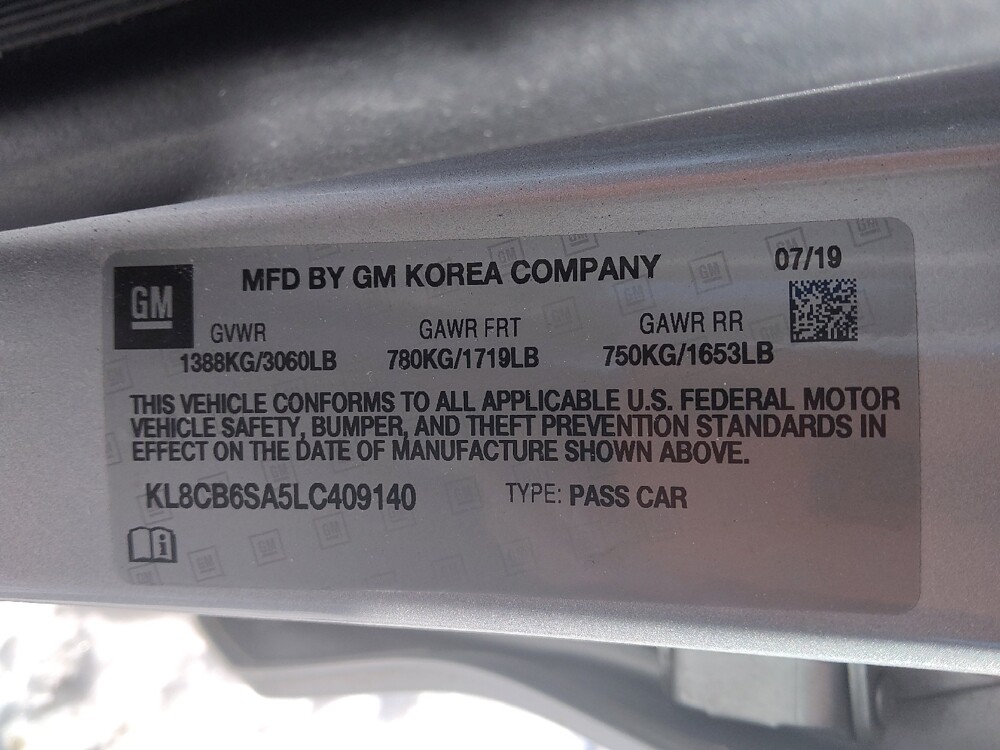 2020 Chevrolet Spark in Taylor, MI 48180 - 18105643 33