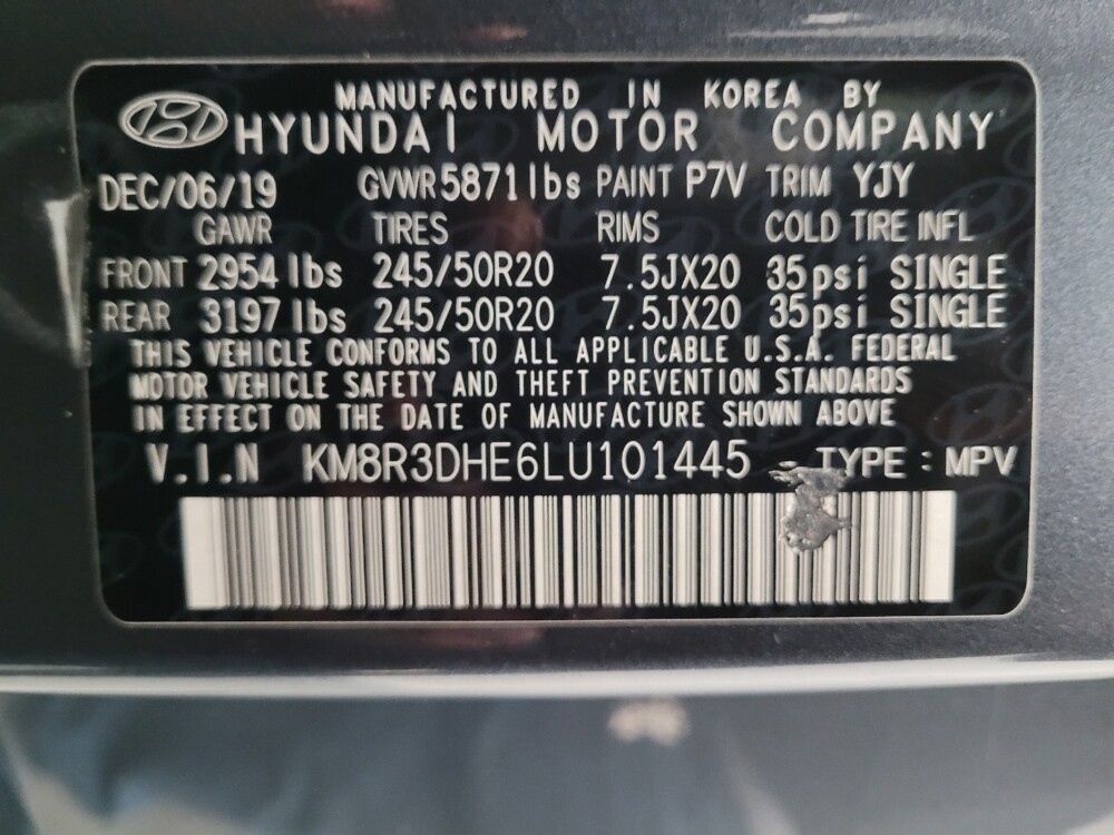 2020 Hyundai Palisade in El Cajon, CA 92020 - 18105656 33