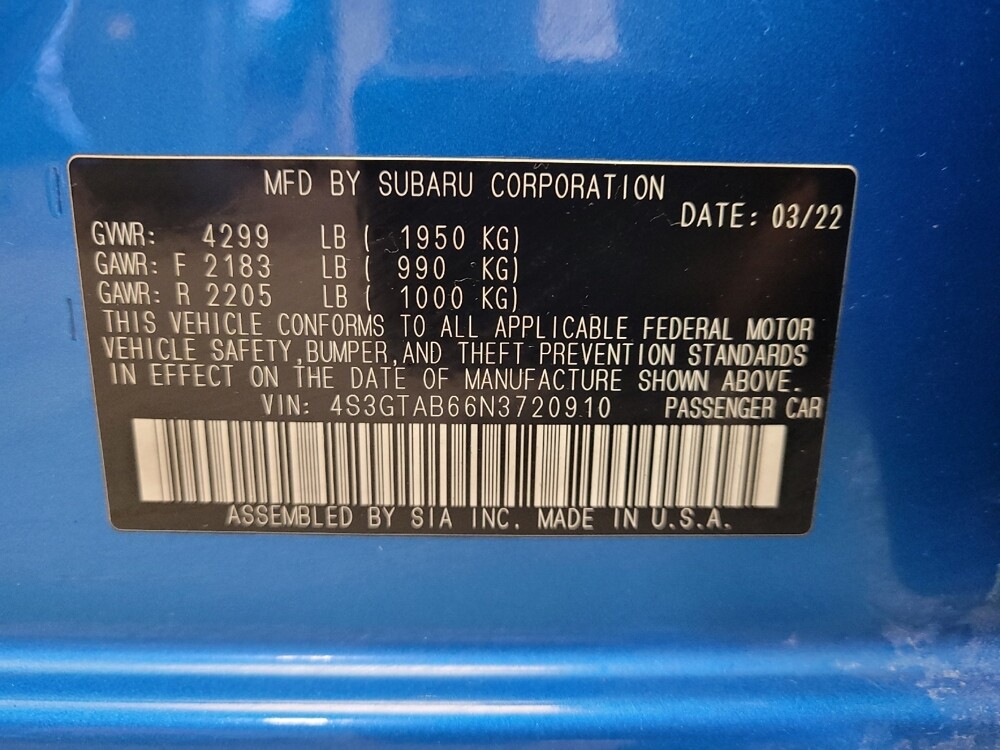 2022 Subaru Impreza in Lexington, KY 40509 - 18105659 33