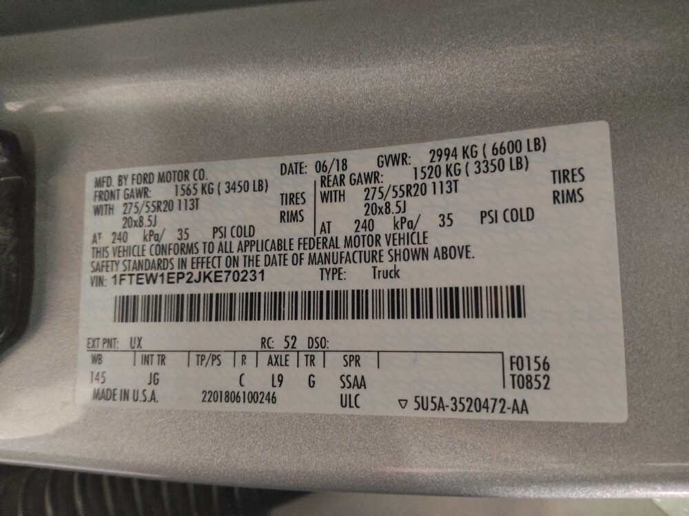 2018 Ford F150 in Jackson, MS 39211 - 18105685 33