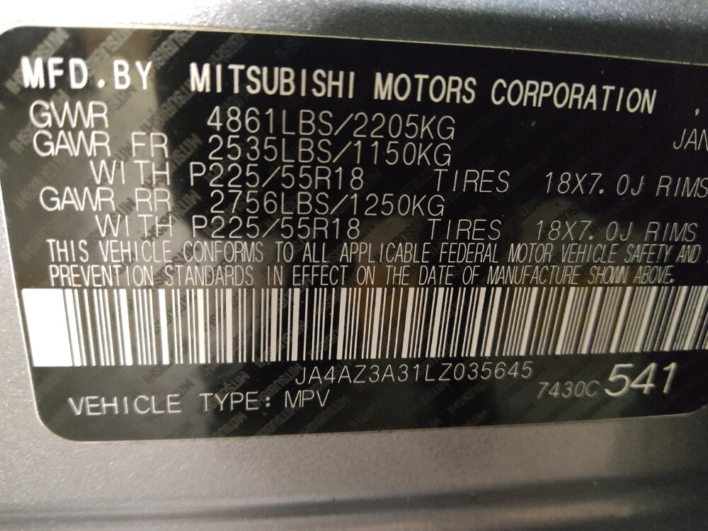 2020 Mitsubishi Outlander in Jackson, MS 39211 - 18105725 33
