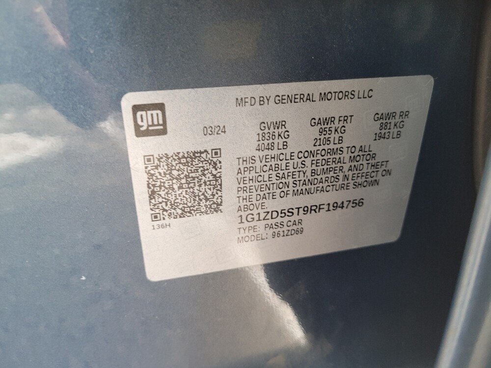 2024 Chevrolet Malibu in Louisville, KY 40258 - 18105737 33