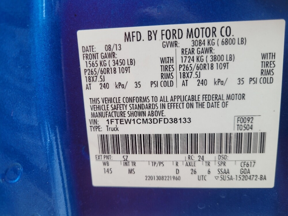 2013 Ford F150 in Jackson, MS 39211 - 18105762 33