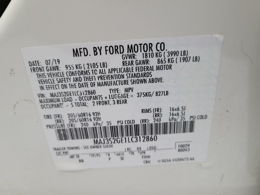 2020 Ford EcoSport in Raleigh, NC 27604 - 18105789 33