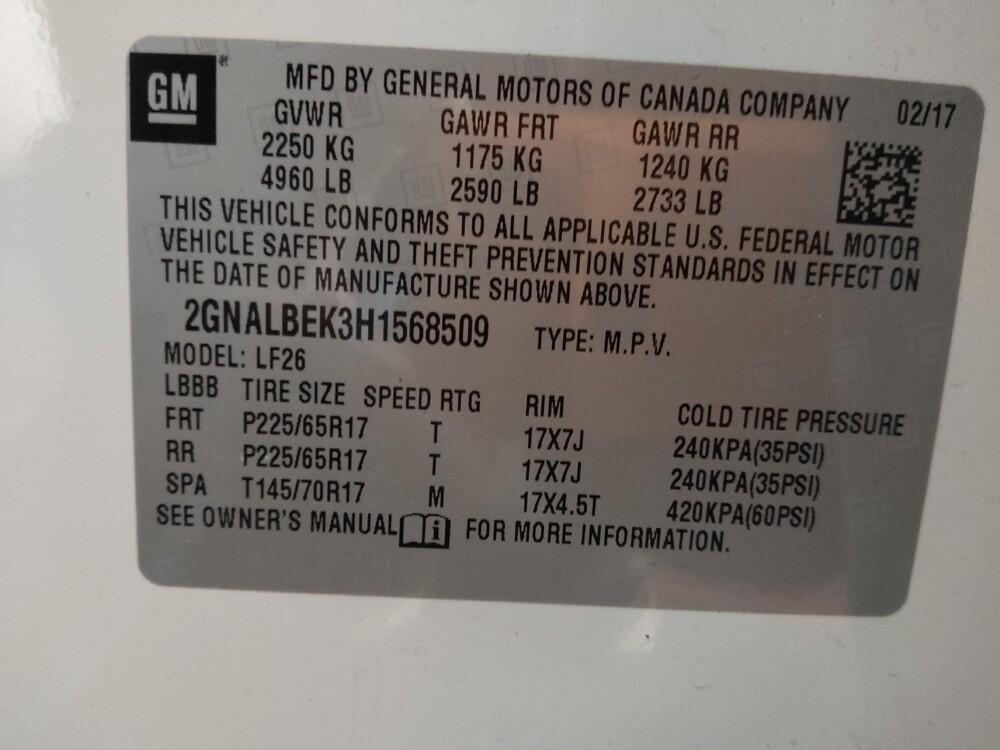 2017 Chevrolet Equinox in Raleigh, NC 27604 - 18105796 33