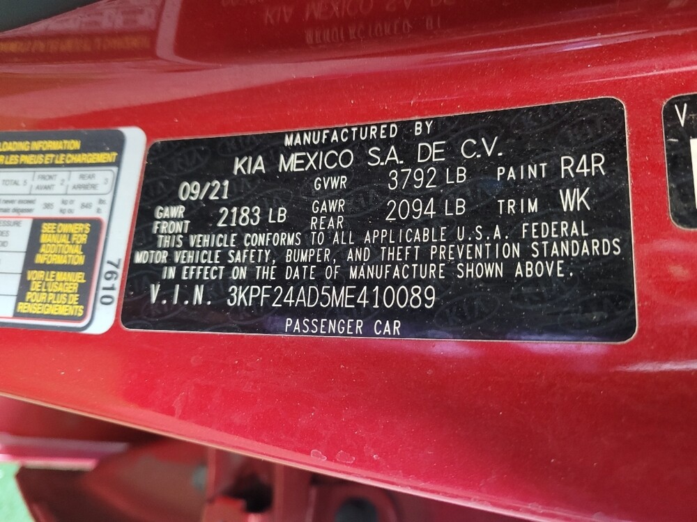 2021 Kia Forte in Louisville, KY 40258 - 18105804 33