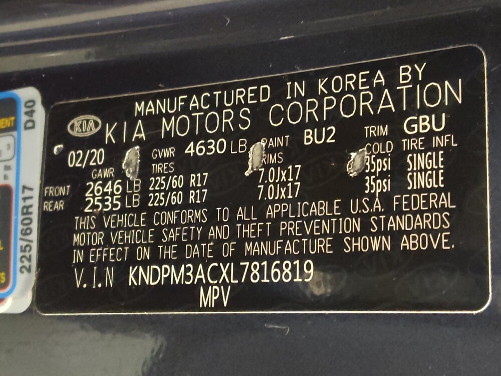 2020 Kia Sportage in Greenville, NC 27834 - 18105844 33