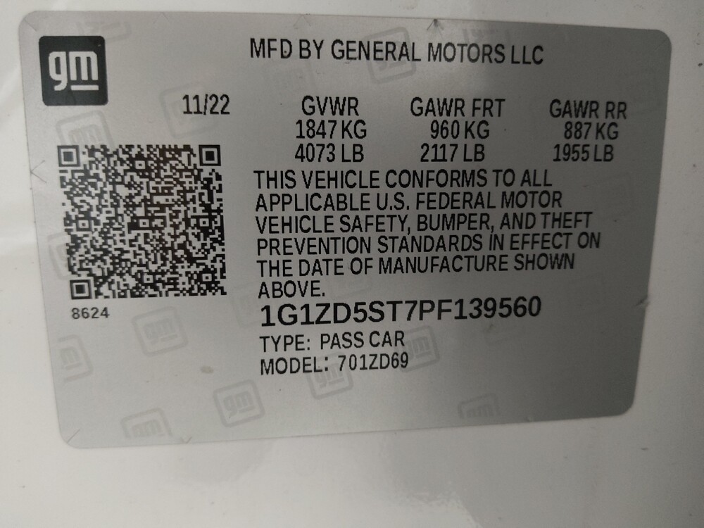 2023 Chevrolet Malibu in Greensboro, NC 27407 - 18105884 33